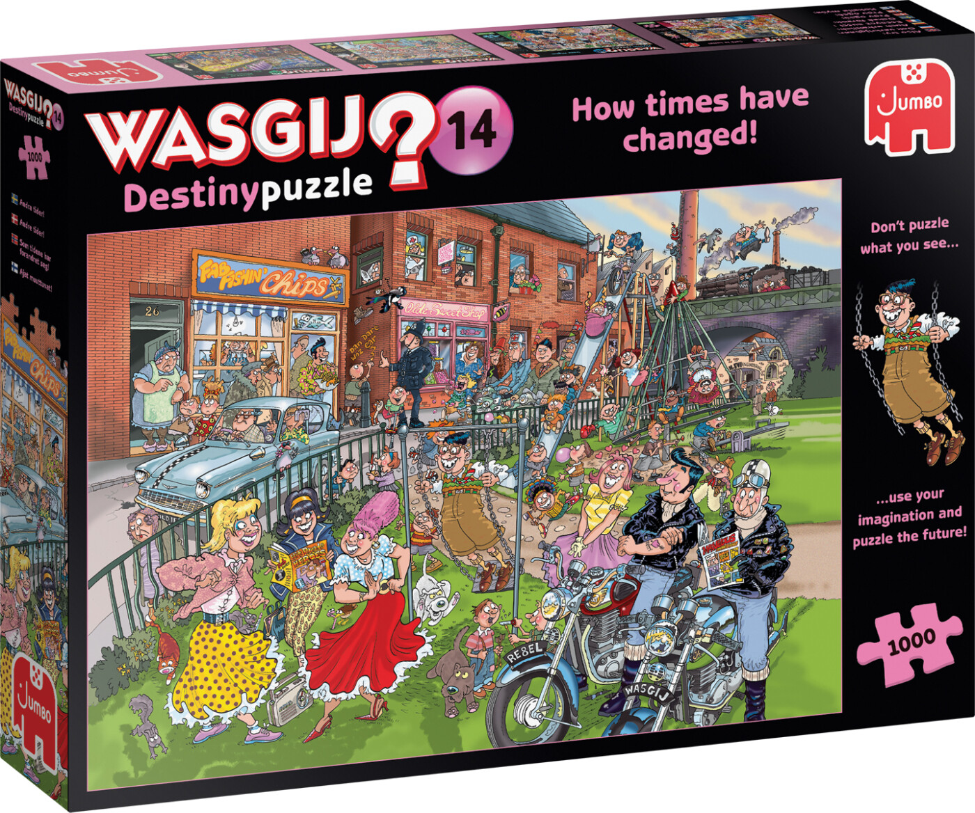 Wasgij - Destiny 14 - How Times Have Changed! (1000 Pieces) (1119801822)