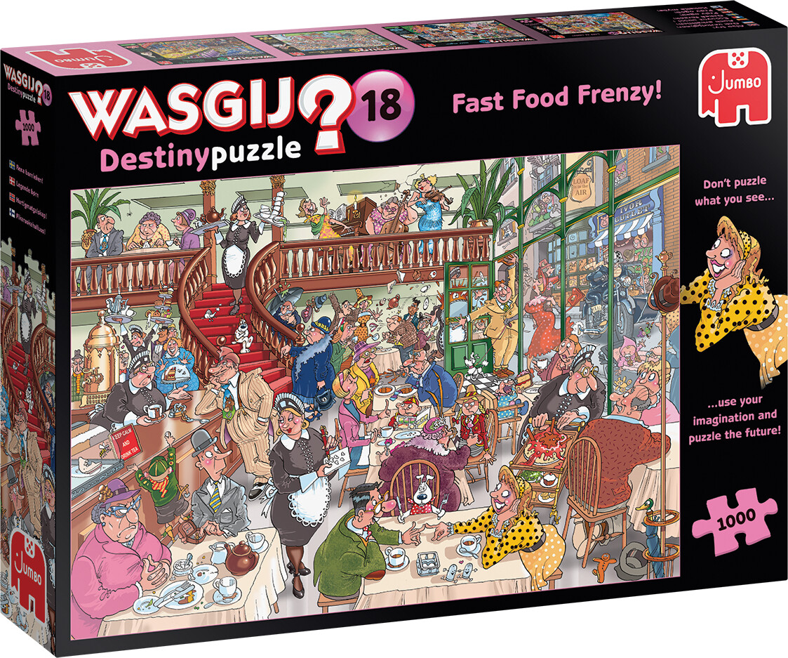 Wasgij - Destiny 18 - Fast Food Frenzy! (1000 Pieces) (1119801824)