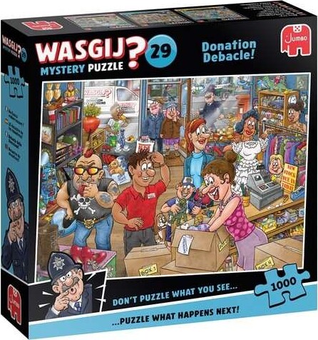 Wasgij - Mystery 29-donation Debacle! (1000 Brikker)