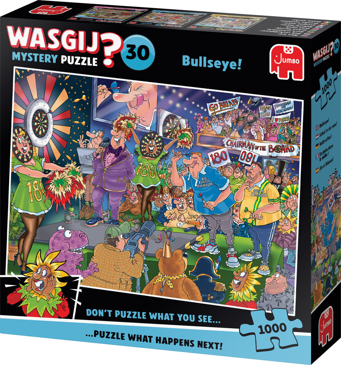 Wasgij - Mystery 30 - Bullseye! Puzzle - 1000 Brikker - Jumbo