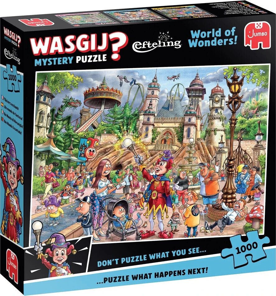 Wasgij - Mystery Efteling - World Of Wonders! Puzzle - 1000 Brikker - Jumbo