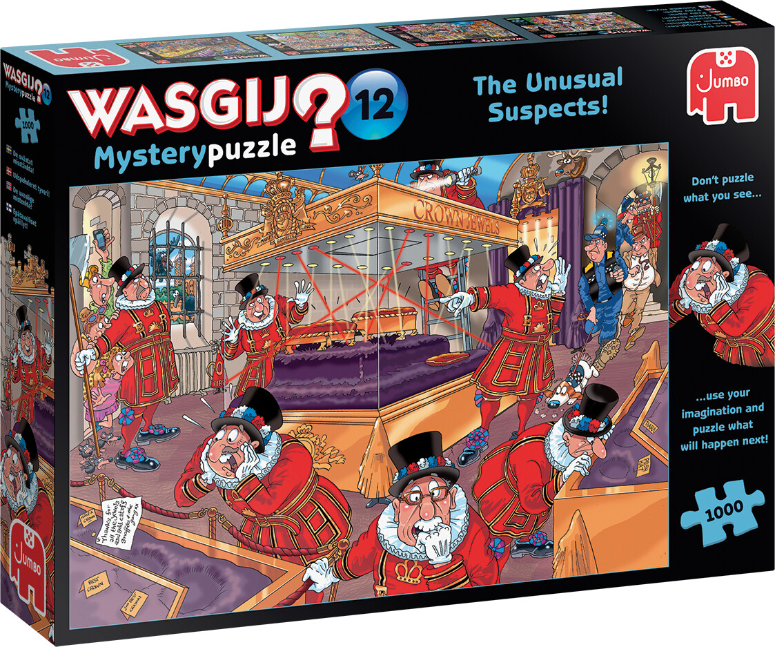 Wasgij - Mystery 12 - The unusual Suspects! (1000 Pieces) (1119801826)