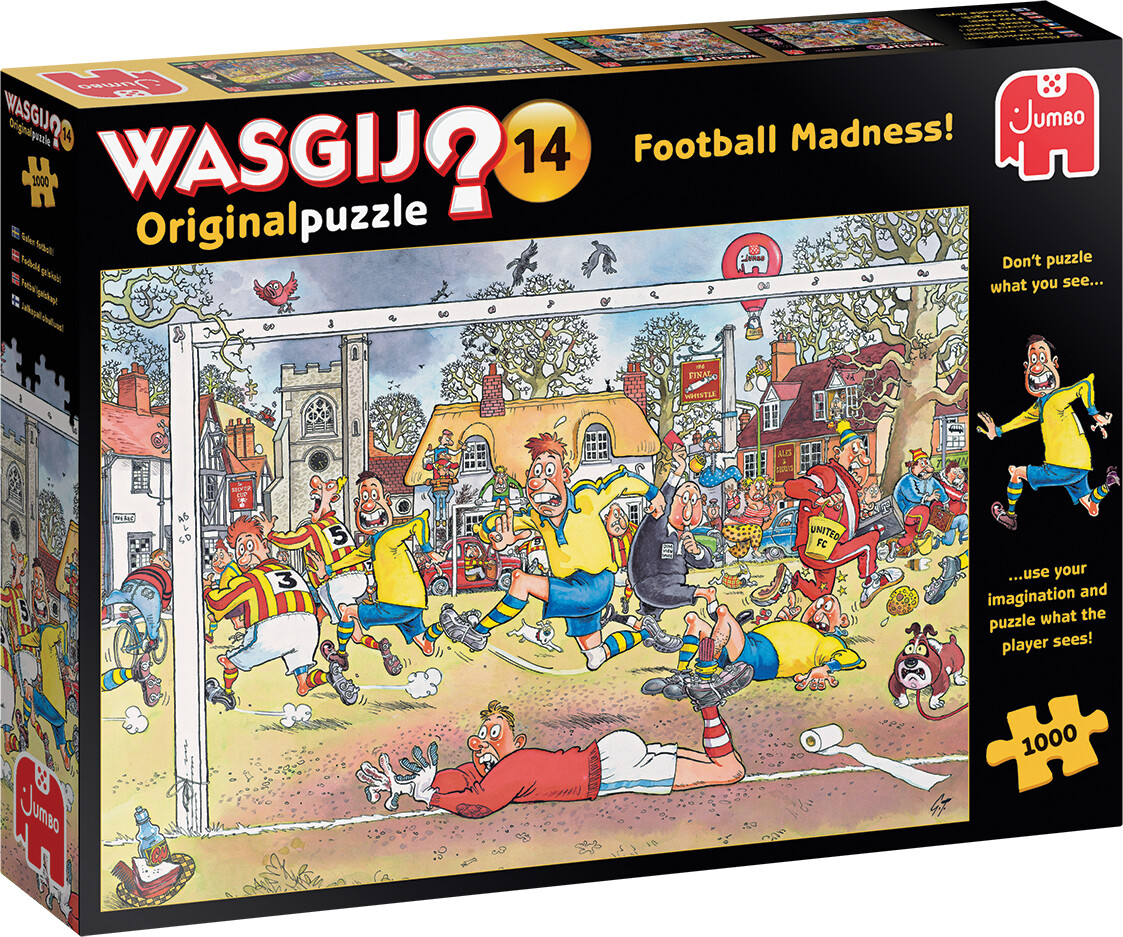 Wasgij - Original 14 - Football Madness! (1000 Pieces) (1119801817)