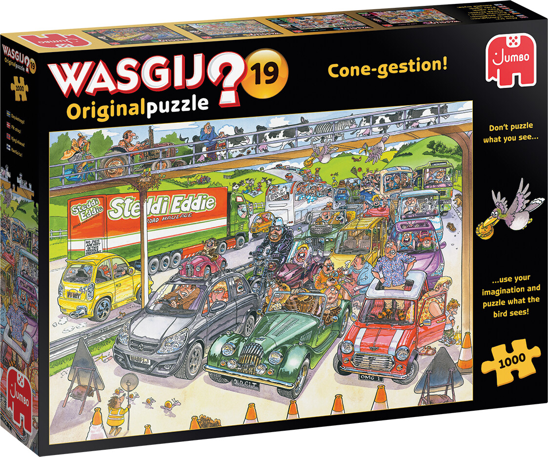 Wasgij - Original 19 - Cone-gestion! (1000 Pieces) (1119801819)