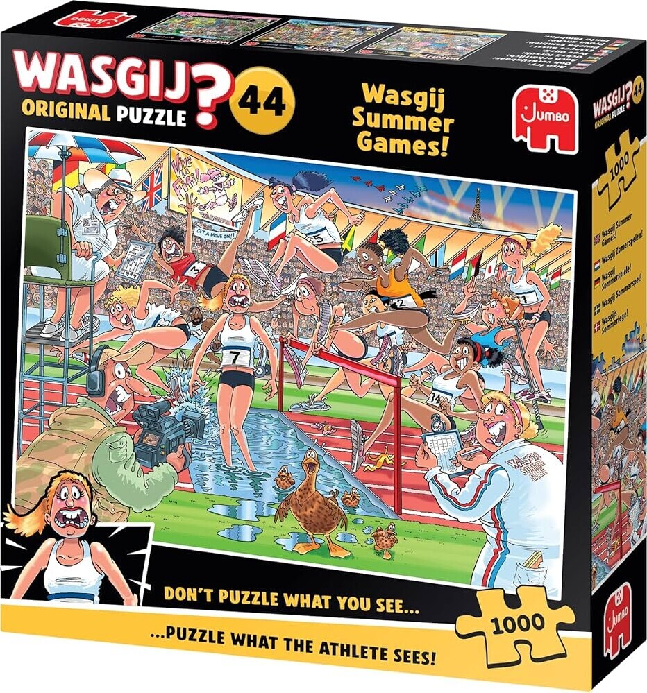 Wasgij - Original 44 - Summer Games Puzzle - 1000 Brikker - Jumbo