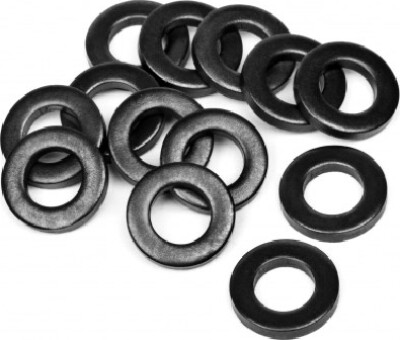 Washer 4x8x1.2mm (12pcs) - Hpz823 - Hpi Racing