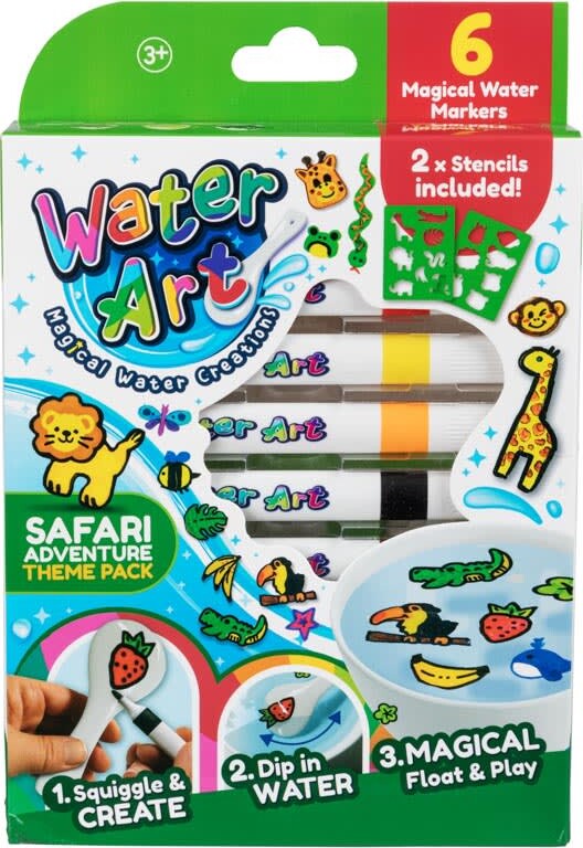 Water Art - 6 Pack - Safari