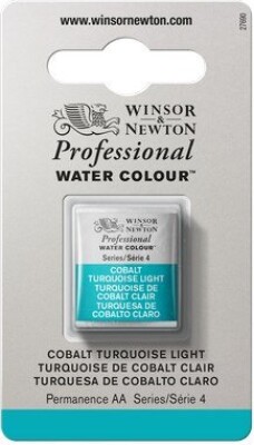 Winsor & Newton - Akvarelfarve 1/2 Pan - Cobalt Turquoise