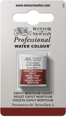 Winsor & Newton - Akvarelfarve 1/2 Pan - Caput Mortuum Violet