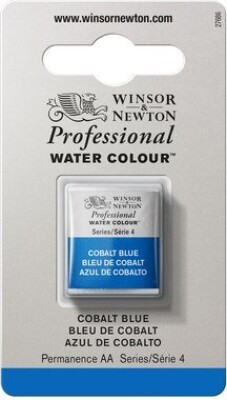 Winsor & Newton - Akvarelfarve 1/2 Pan - Cobalt Blue