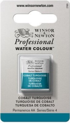 Winsor & Newton - Akvarelfarve 1/2 Pan - Cobalt Turquoise