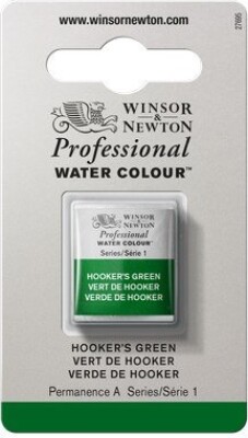 Winsor & Newton - Akvarelfarve 1/2 Pan - Hookers Green