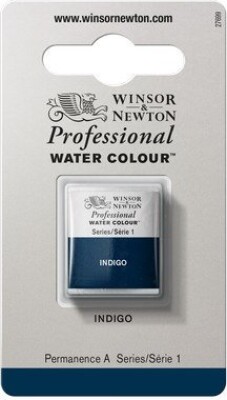 Se Winsor & Newton - Akvarelfarve 1/2 Pan - Indigo hos Gucca.dk