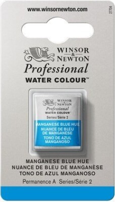 Winsor & Newton - Akvarelfarve 1/2 Pan - Manganese Blue Hue