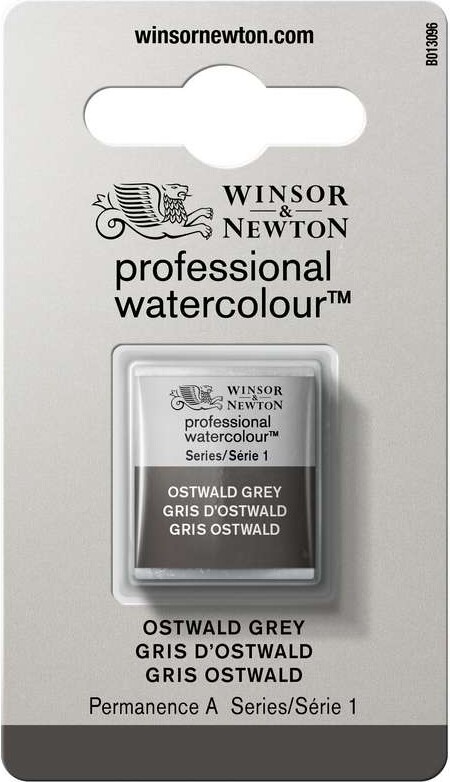 Winsor & Newton - Akvarelfarve 1/2 Pan - Ostwald Grey