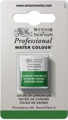 Winsor & Newton - Akvarelfarve 1/2 Pan - Oxide Of Chromium