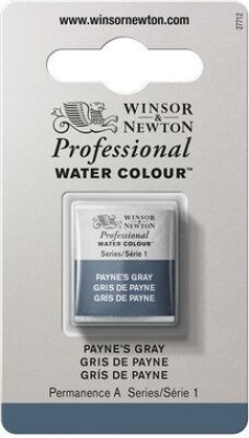 Winsor & Newton - Akvarelfarve 1/2 Pan - Paynes Grey