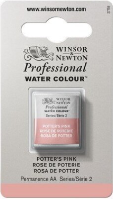 Winsor & Newton - Akvarelfarve Pan - Potters Pink