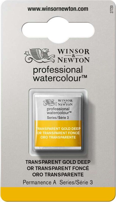 Winsor & Newton - Akvarelfarve 1/2 Pan - Quinacridone Gold