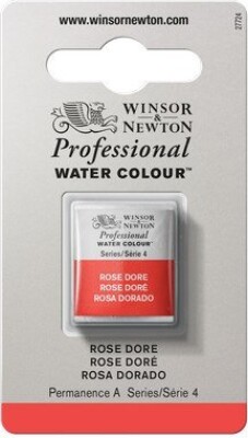 Winsor & Newton - Akvarelfarve 1/2 Pan - Rose Dore