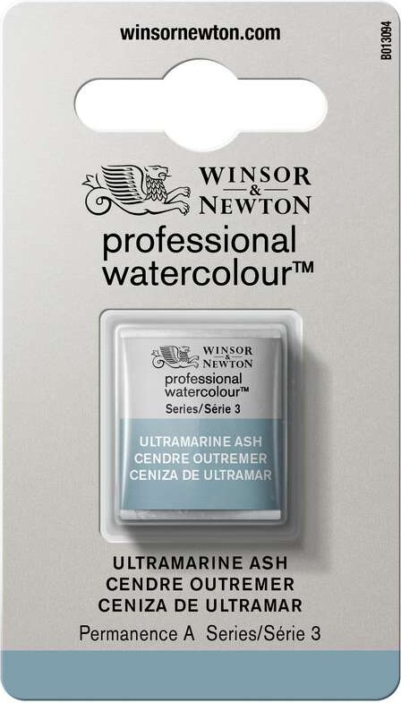 Winsor & Newton - Akvarelfarve 1/2 Pan - Ultramarine Ash