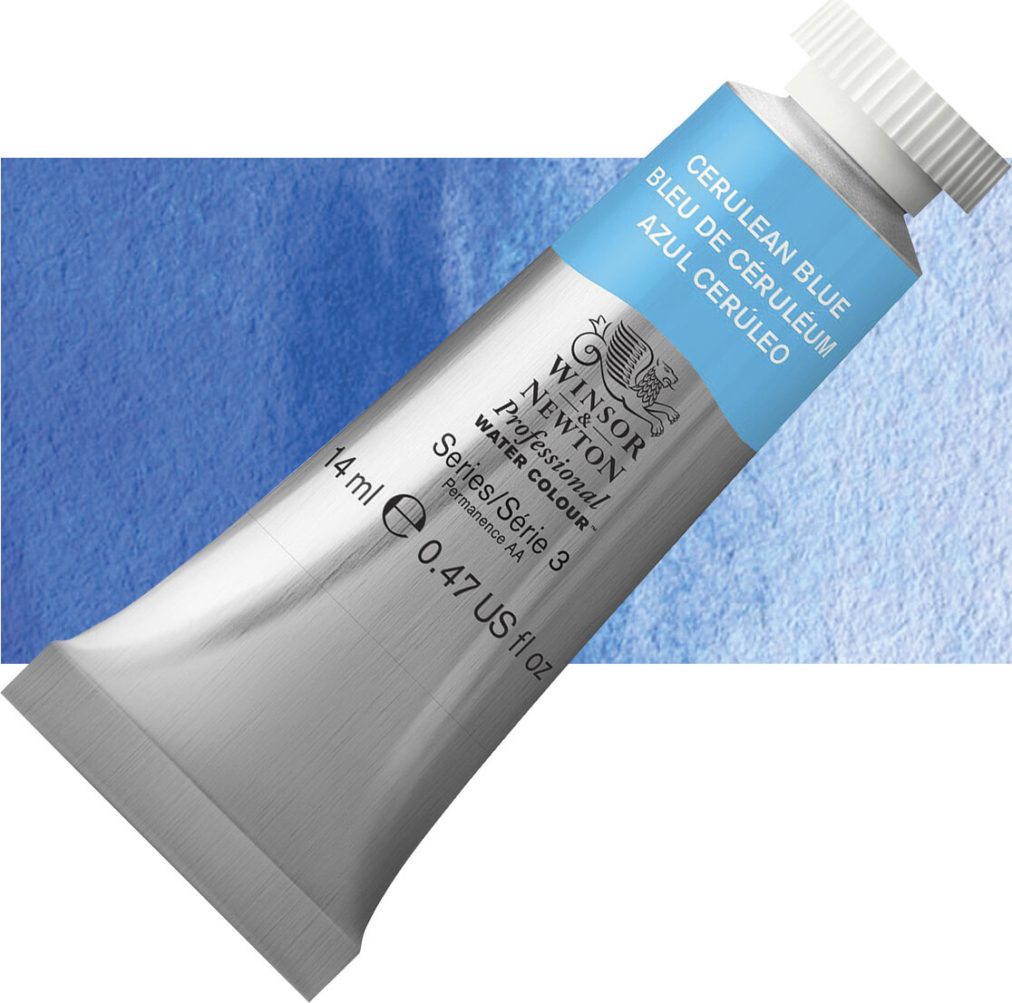 Winsor & Newton - Akvarelfarve - Cerulean Blue 14 Ml