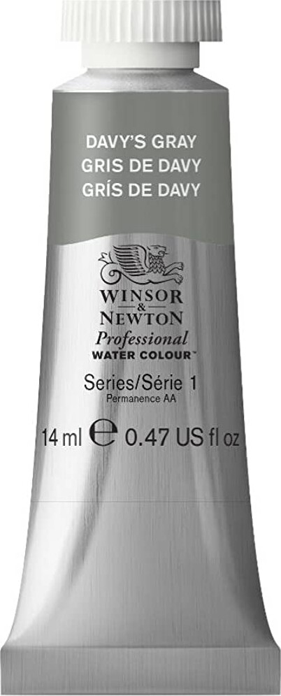 Winsor & Newton - Akvarelfarve - Davys Gray 14 Ml