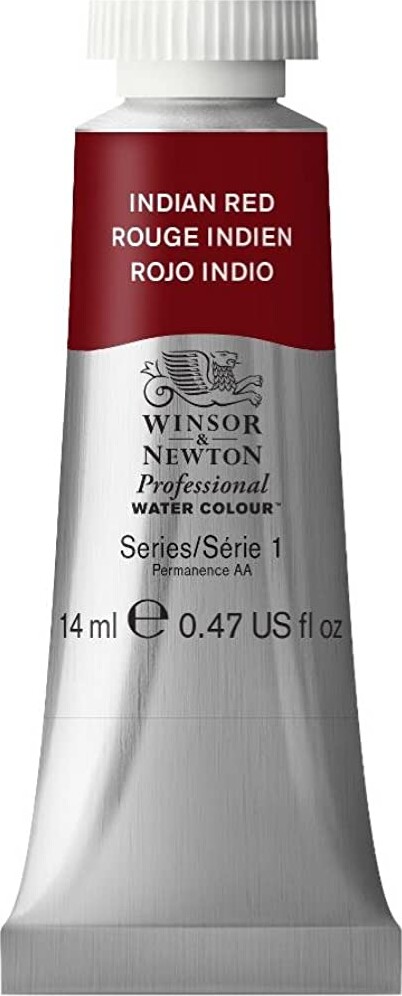 Winsor & Newton - Akvarelfarve - Indian Red 14 Ml