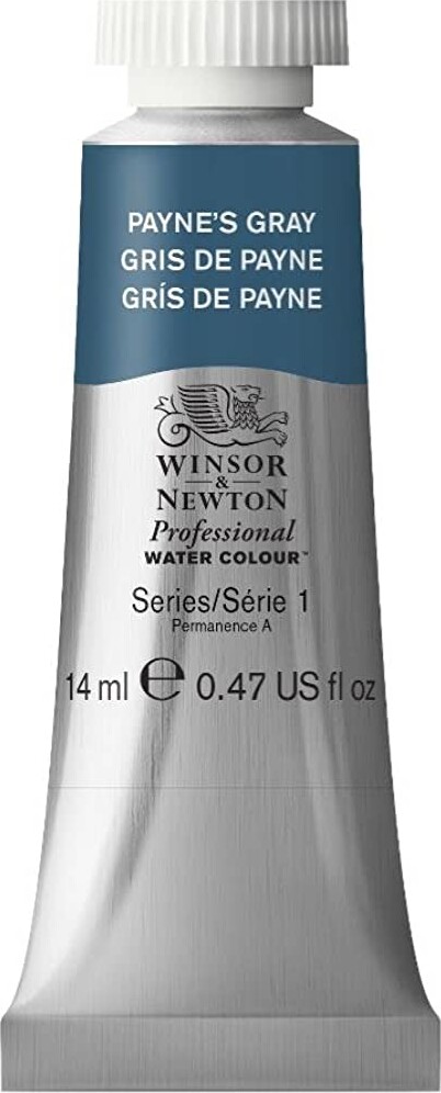 Winsor & Newton - Akvarelfarve - Paynes Grey 14 Ml