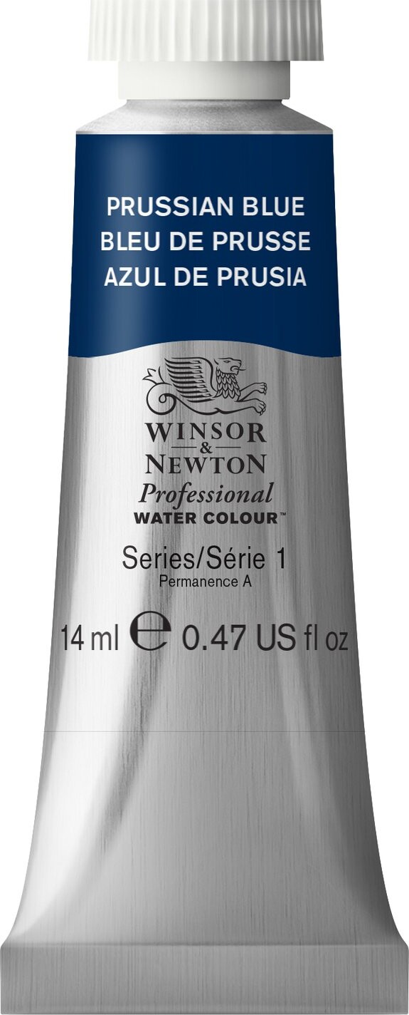 Winsor & Newton - Akvarelfarve - Prussian Blue 14 Ml