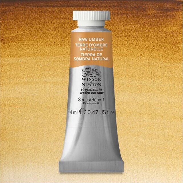 Winsor & Newton - Akvarelfarve - Raw Umber 14 Ml