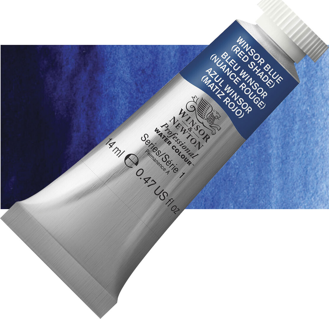 Winsor & Newton - Akvarelfarve - Winsor Blue Red Shade 14 Ml