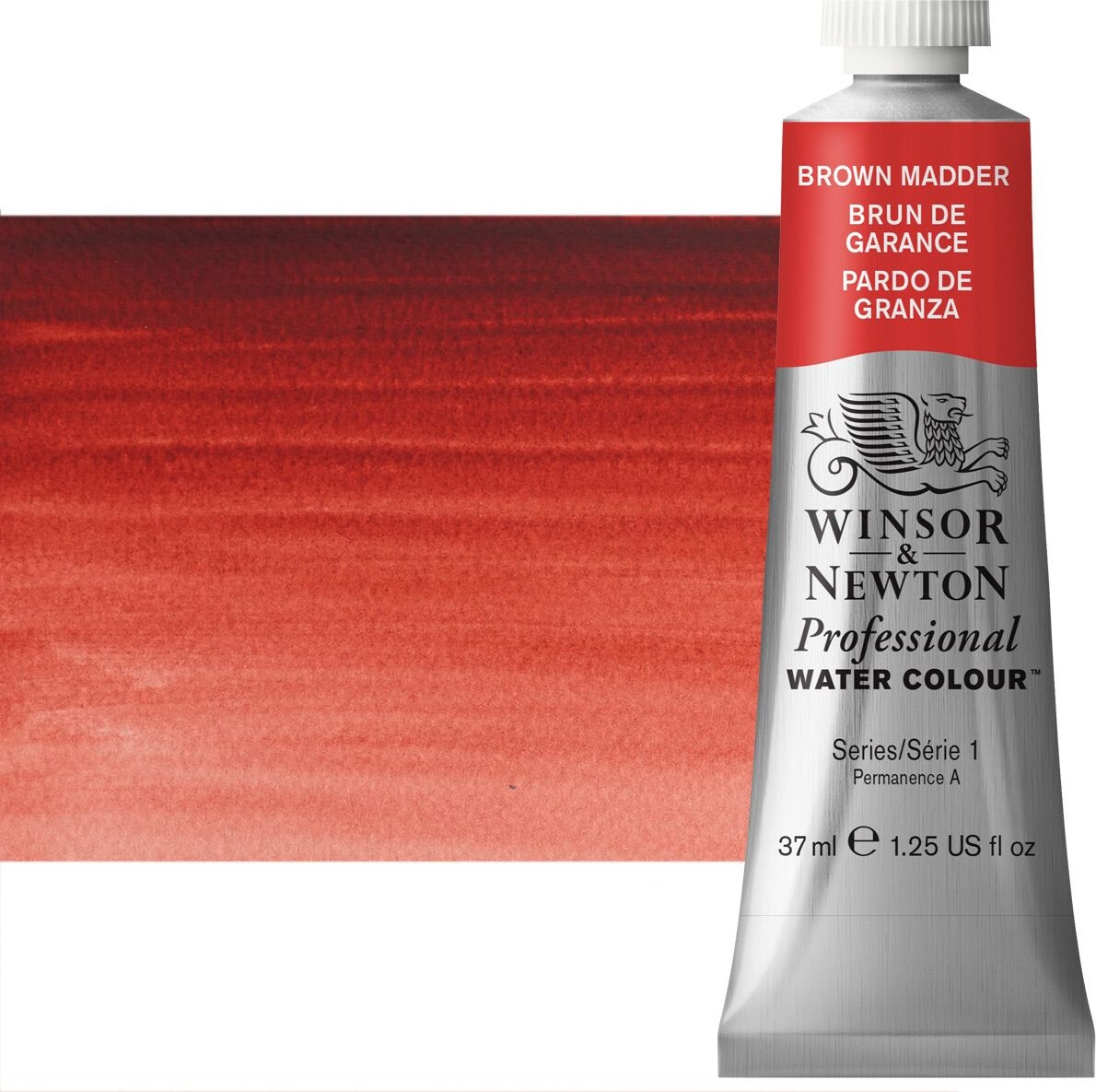 Winsor & Newton - Akvarelfarve - Brown Madder 37 Ml