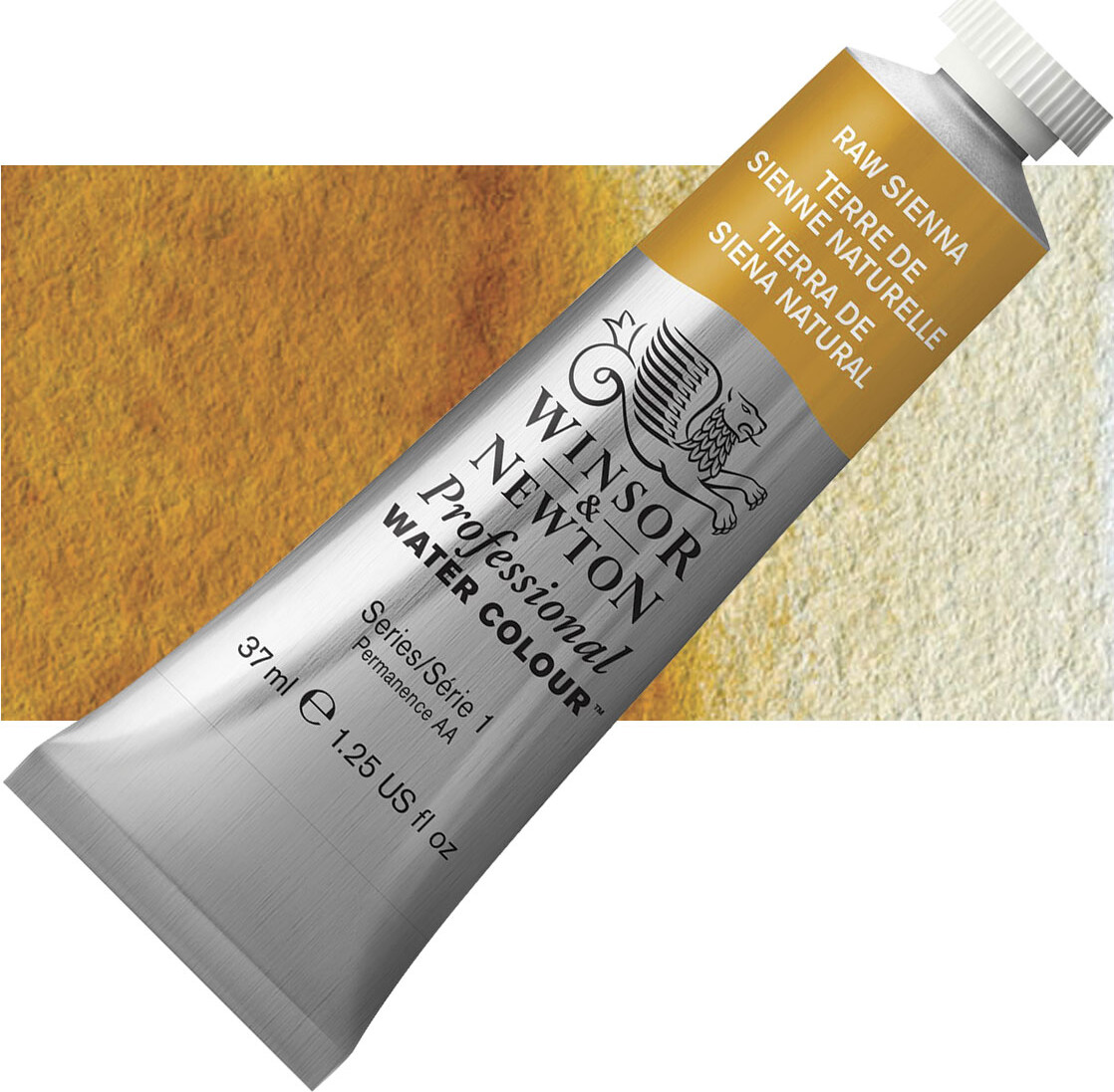 Winsor & Newton - Akvarelfarve - Raw Sienna 37 Ml