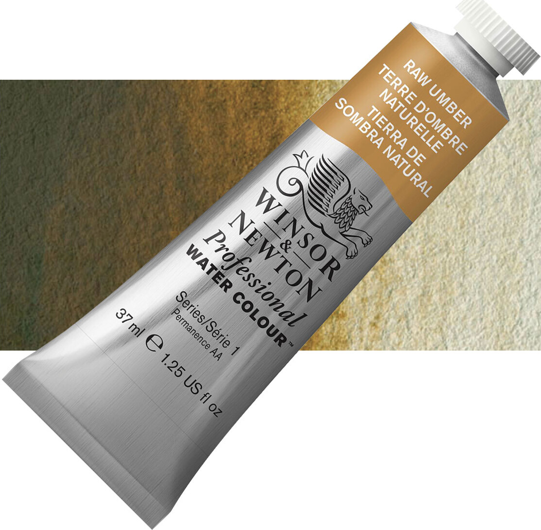 Winsor & Newton - Akvarelfarve - Raw Umber 37 Ml