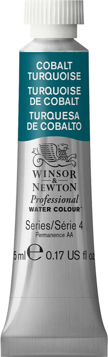 Winsor & Newton - Akvarelfarve - Cobalt Turquoise 5 Ml