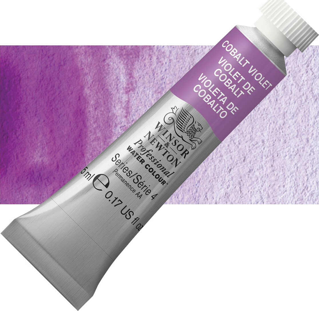 Winsor & Newton - Akvarelfarve - Cobalt Violet 5 Ml