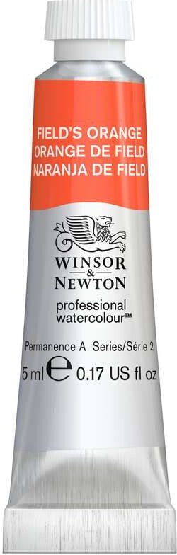 Winsor & Newton - Akvarelfarve - Field's Orange - 5 Ml