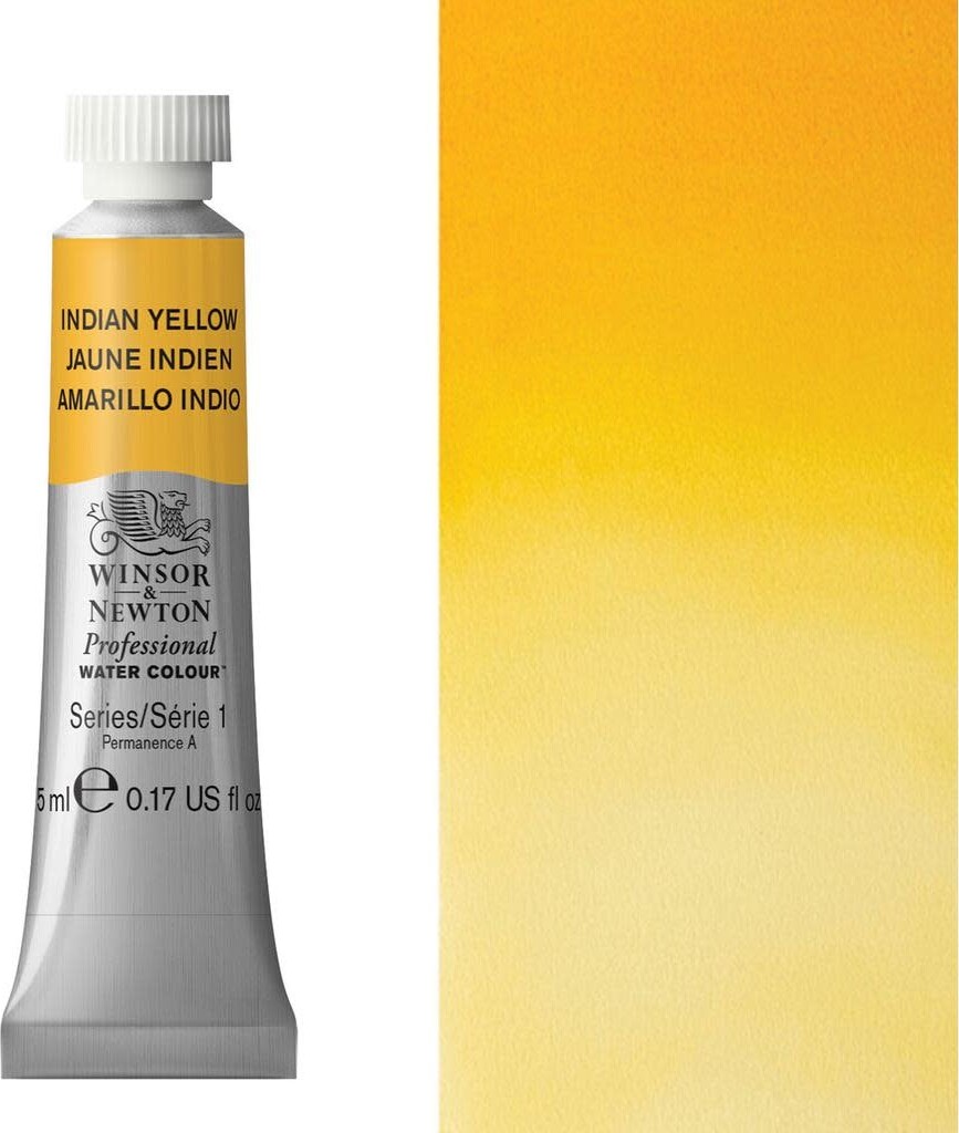 Winsor & Newton - Akvarelfarve - Indian Yellow 5 Ml