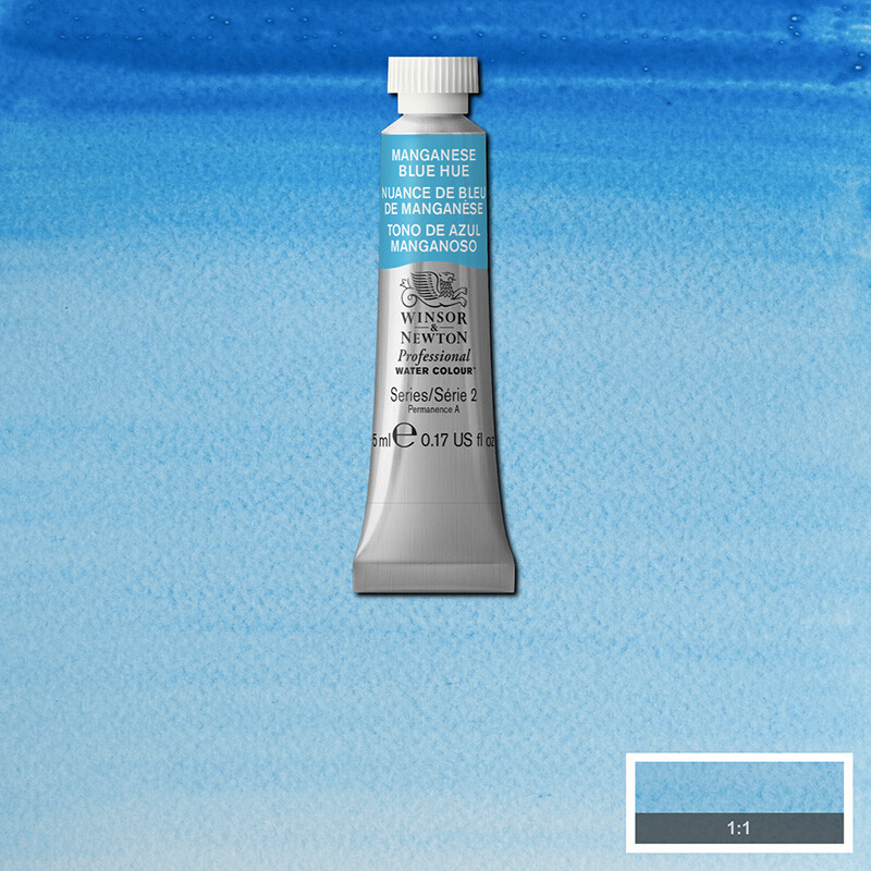 Winsor & Newton - Akvarelfarve - Manganese Blue Hue 5 Ml