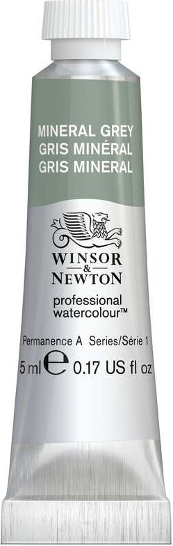 Winsor & Newton - Akvarelfarve - Mineral Grey - 5 Ml