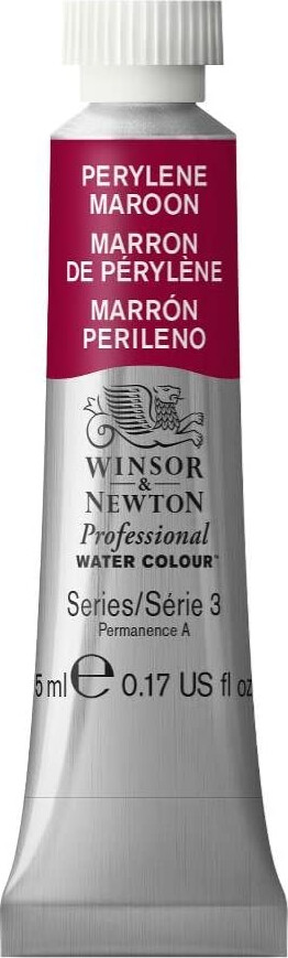 Winsor & Newton - Akvarelfarve - Perylene Maroon 5 Ml