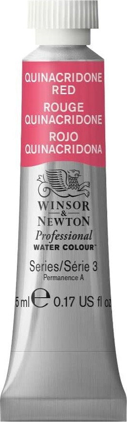 Winsor & Newton - Akvarelfarve - Quinacridone Red 5 Ml