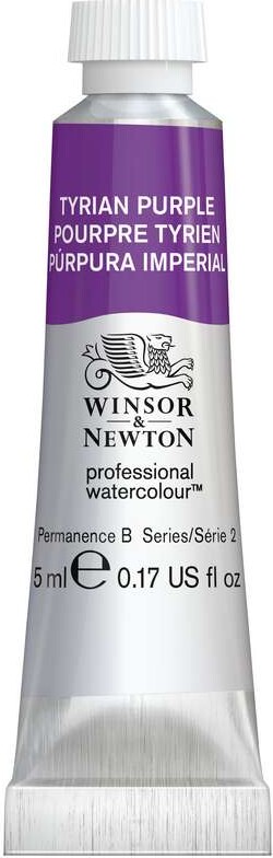 Winsor & Newton - Akvarelfarve - Tyrian Purple - 5 Ml