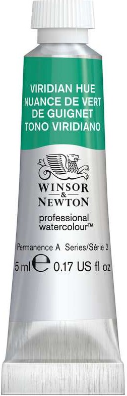 Winsor & Newton - Akvarelfarve - Viridian Hue - 5 Ml