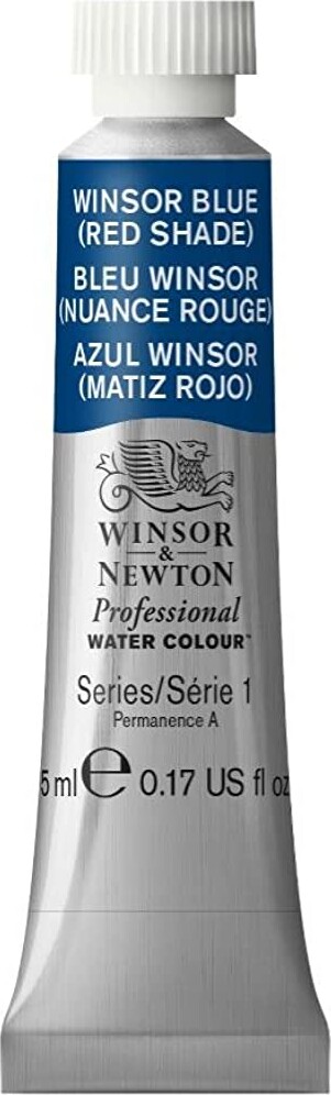 Winsor & Newton - Akvarelfarve - Winsor Blue - Red Shade 5 Ml