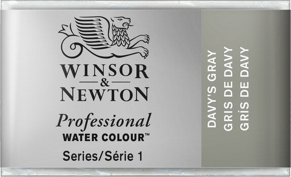 Winsor & Newton - Akvarelfarve Pan - Davy's Grey