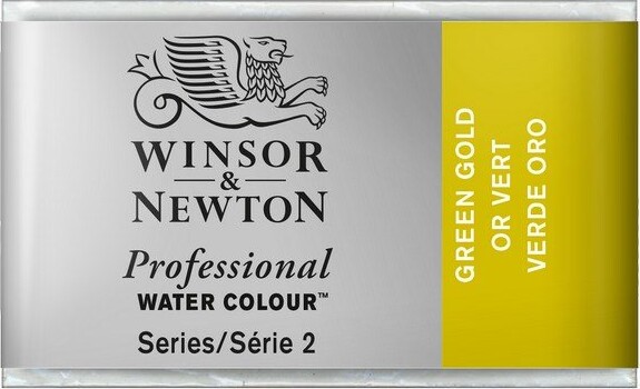Se Winsor & Newton - Akvarelfarve Pan - Green Gold hos Gucca.dk