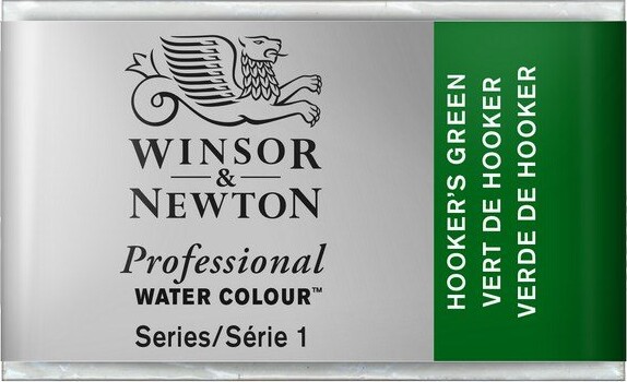 Winsor & Newton - Akvarelfarve Pan - Hookers Green