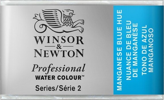 Winsor & Newton - Akvarelfarve Pan - Manganese Blue Hue